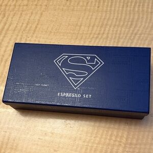 Warner Bros. Blue Superman Espresso Set